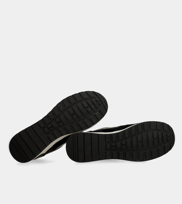 Anekke Black Padded Sports With Wedge Cipő | HSWU50196