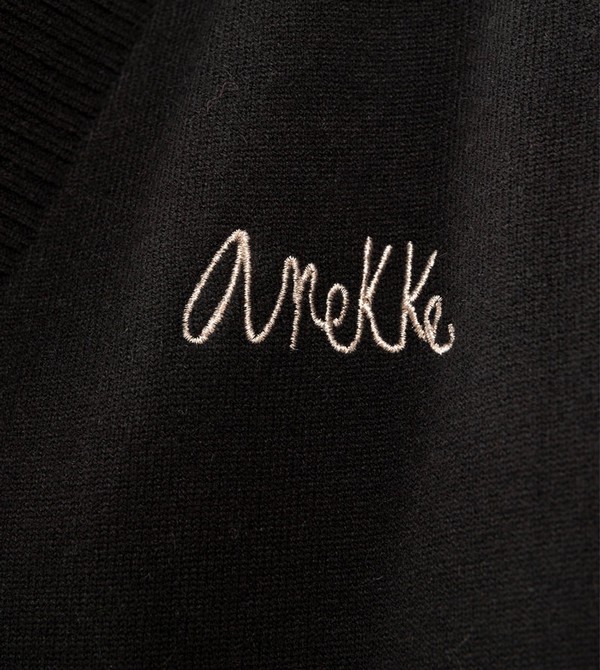 Anekke Black Poncho-style Kabát | MRGI15760