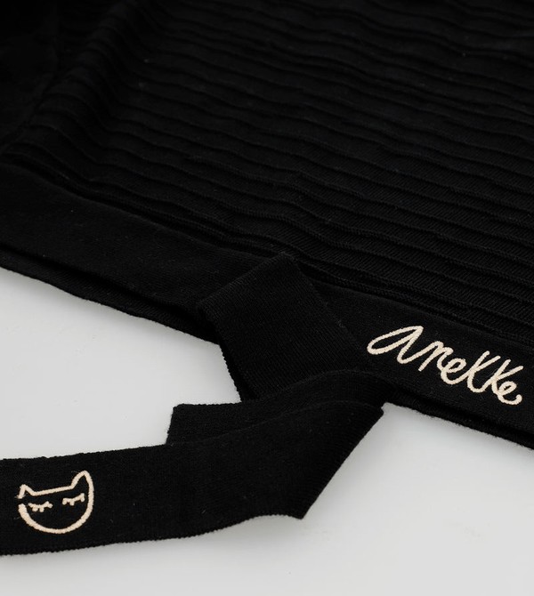 Anekke Black Shōen Crew Neck Pulóverek | URIS95807