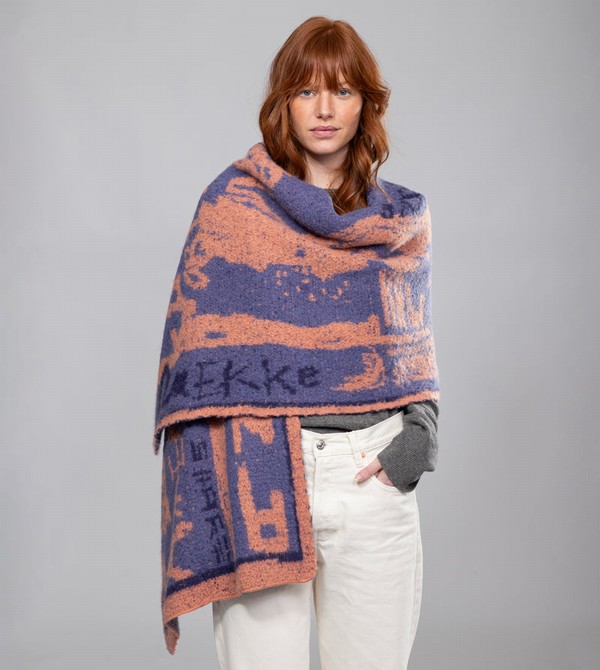 Anekke Blue And Terracotta Contemporary. Sál | IGVJ93061
