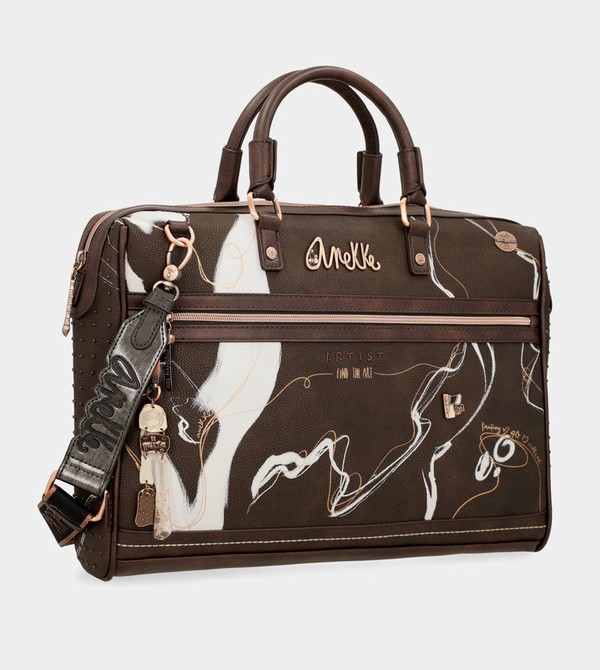 Anekke Brown Briefcase Nature Shodō Irattáskák | AHEM95836