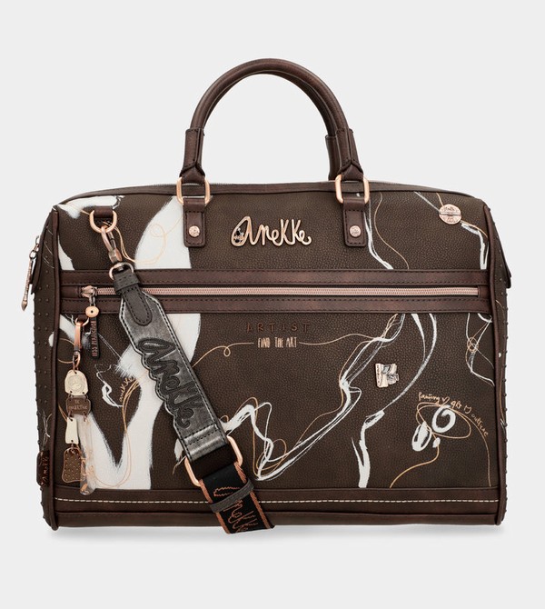 Anekke Brown Briefcase Nature Shodō Irattáskák | AHEM95836