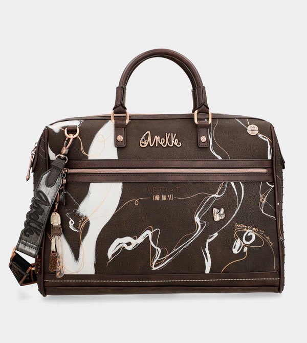 Anekke Brown Briefcase Nature Shodō Irattáskák | AHEM95836