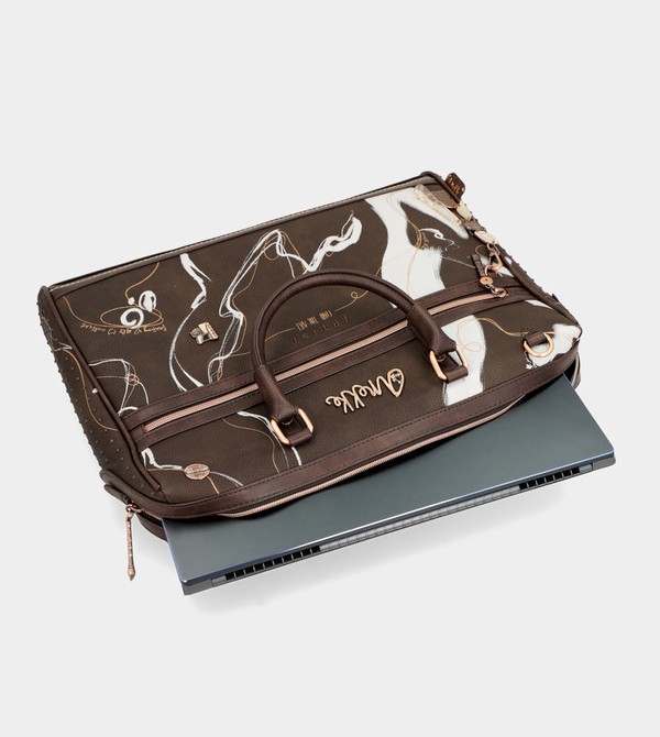 Anekke Brown Briefcase Nature Shodō Irattáskák | AHEM95836