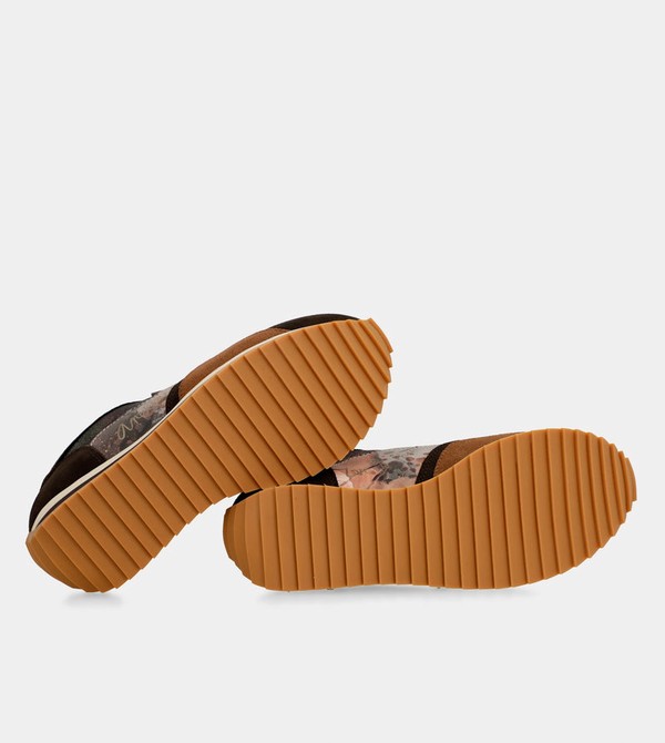 Anekke Brown Palette Patterned Sports Cipő | LNSI98475