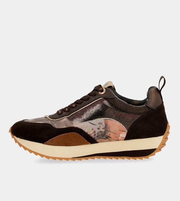 Anekke Brown Palette Patterned Sports Cipő | LNSI98475