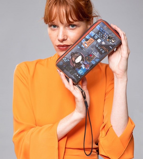 Anekke Contemporary Large Embossed Rfid Pénztárca | SMAV57860