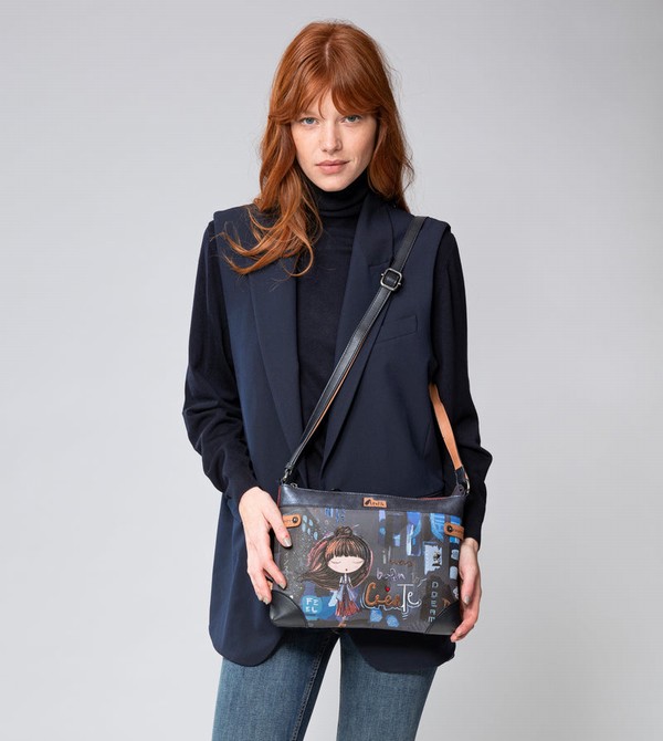 Anekke Contemporary Large Printed Crossbody Táska | VUNL67940