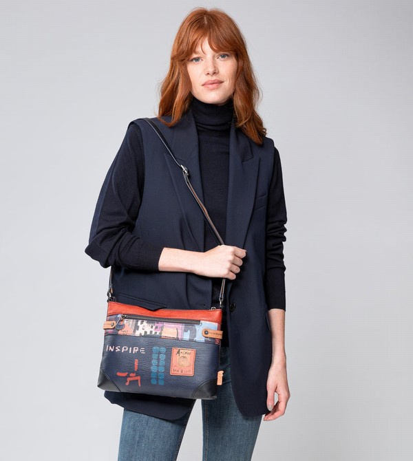 Anekke Contemporary Large Printed Crossbody Táska | VUNL67940