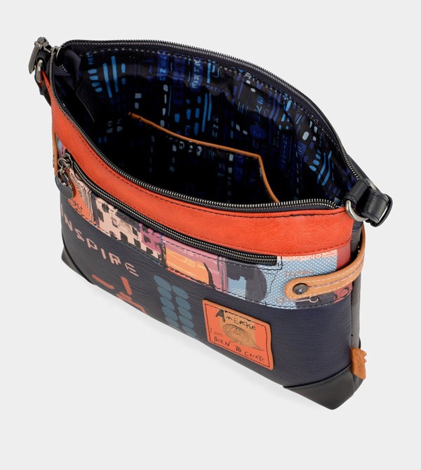 Anekke Contemporary Large Printed Crossbody Táska | VUNL67940