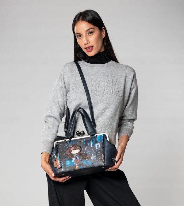 Anekke Contemporary Mouthpiece Crossbody Táska | PMOA01527