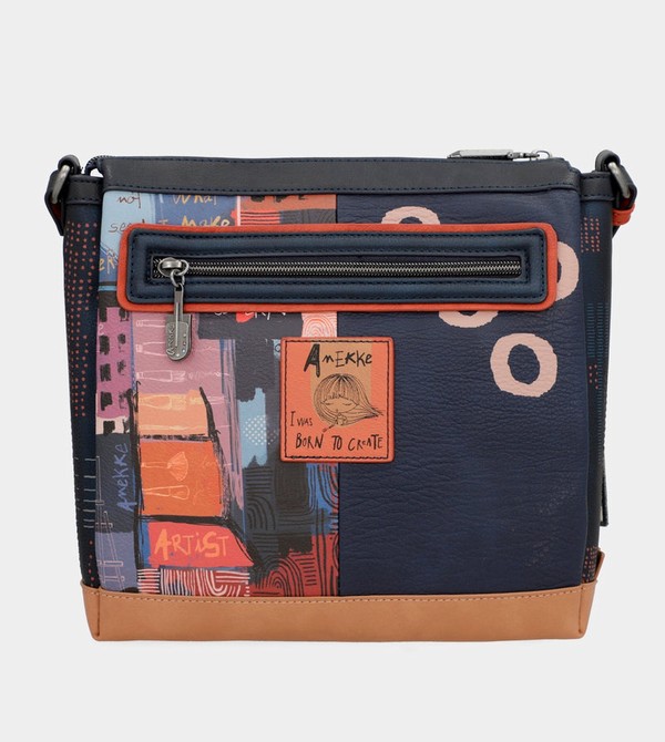 Anekke Contemporary Rectangular 3 Compartment Contemporary Crossbody Táska | IBYQ83579