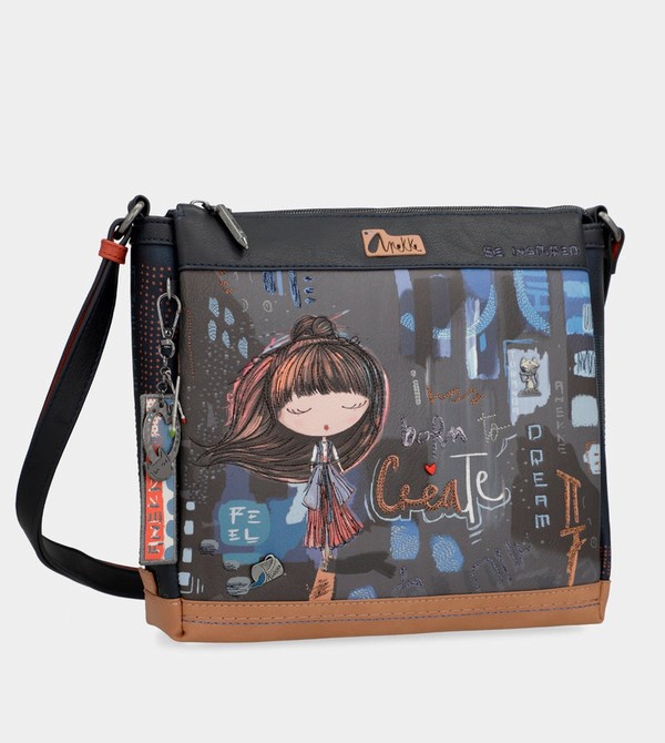 Anekke Contemporary Rectangular 3 Compartment Contemporary Crossbody Táska | IBYQ83579