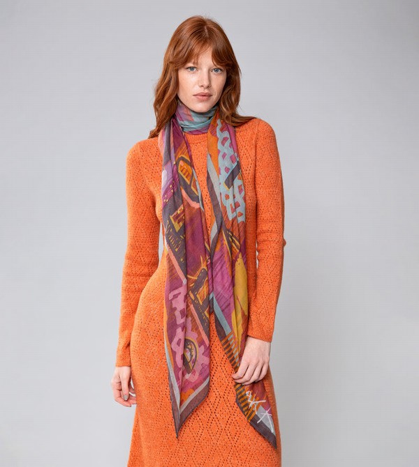 Anekke Contemporary Violet Sál | KSFZ37569