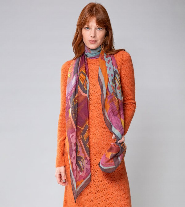 Anekke Contemporary Violet Sál | KSFZ37569