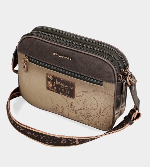 Anekke Dreamverse 3-compartment Medium Crossbody Táska | LGVT72439