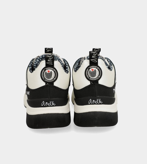 Anekke Fashion Black & White Cipő | EHWK82360