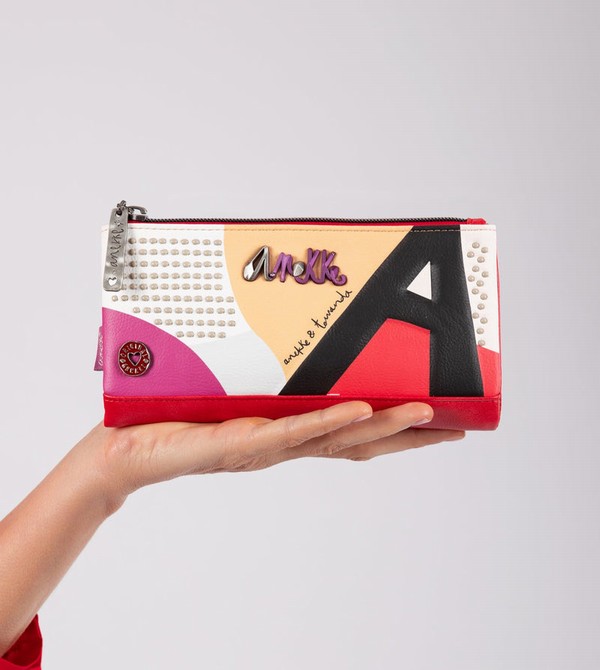 Anekke Fashion Flexible Large Rfid Pénztárca | UIST13589