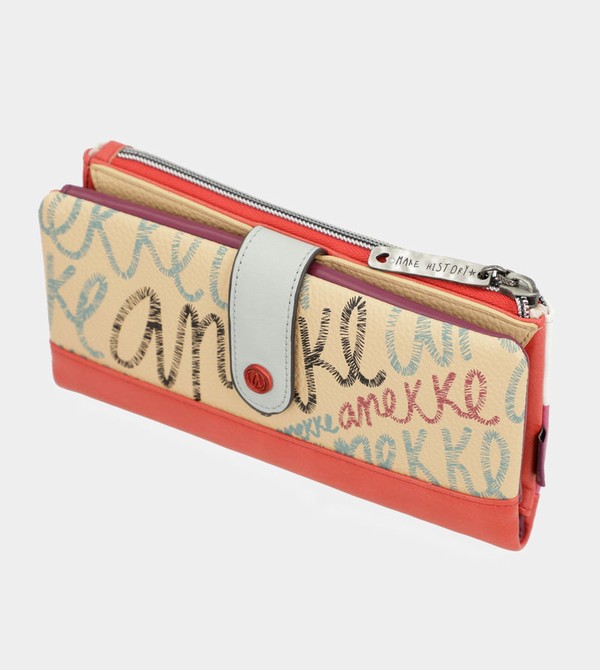 Anekke Fashion Flexible Large Rfid Pénztárca | UIST13589