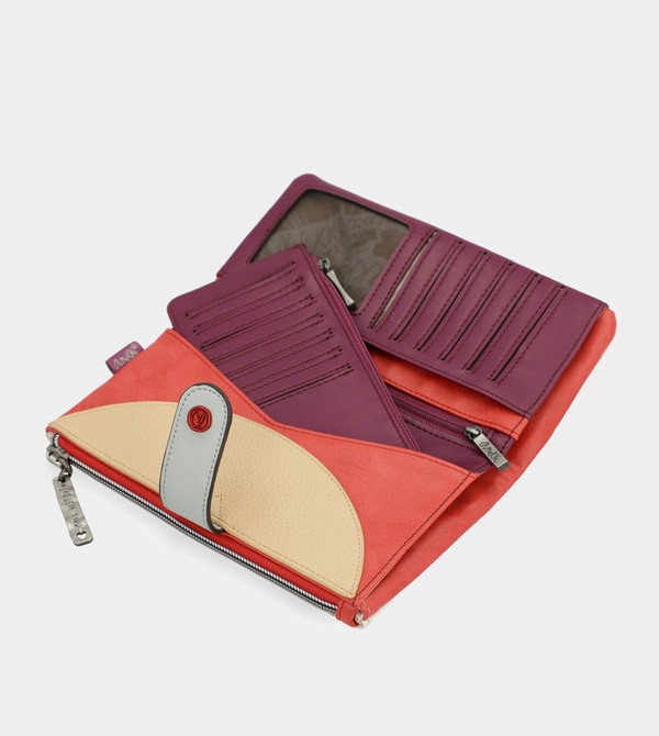 Anekke Fashion Flexible Large Rfid Pénztárca | UIST13589