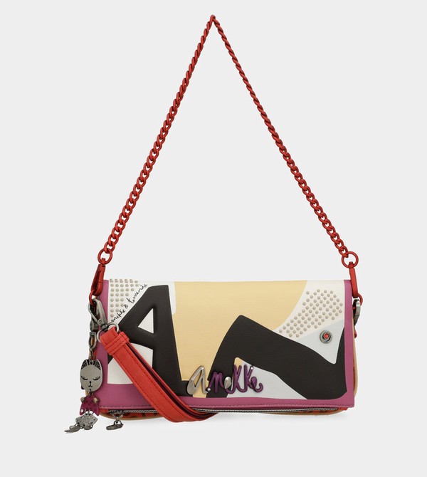 Anekke Fashion With Metal Crossbody Táska | JGMA26947
