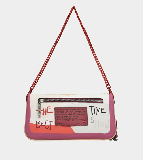 Anekke Fashion With Metal Crossbody Táska | JGMA26947