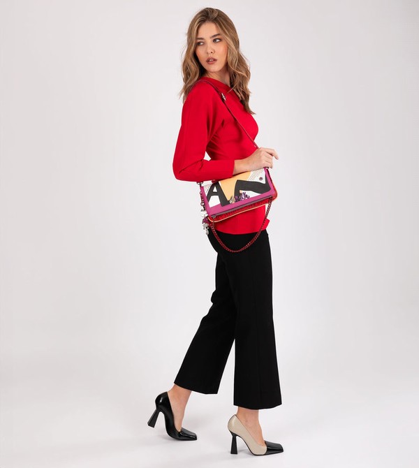 Anekke Fashion With Metal Crossbody Táska | JGMA26947