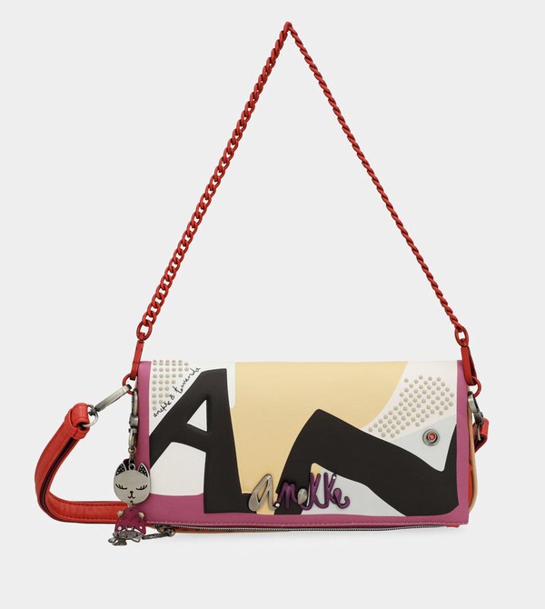 Anekke Fashion With Metal Crossbody Táska | JGMA26947