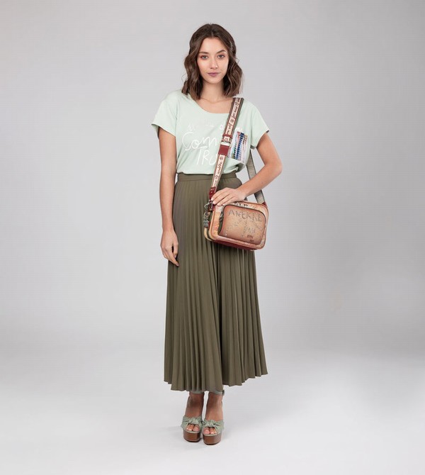 Anekke Flowers Crossbody Táska | VCIO84106