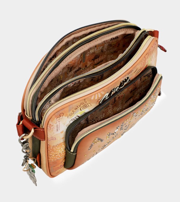 Anekke Flowers Crossbody Táska | VCIO84106