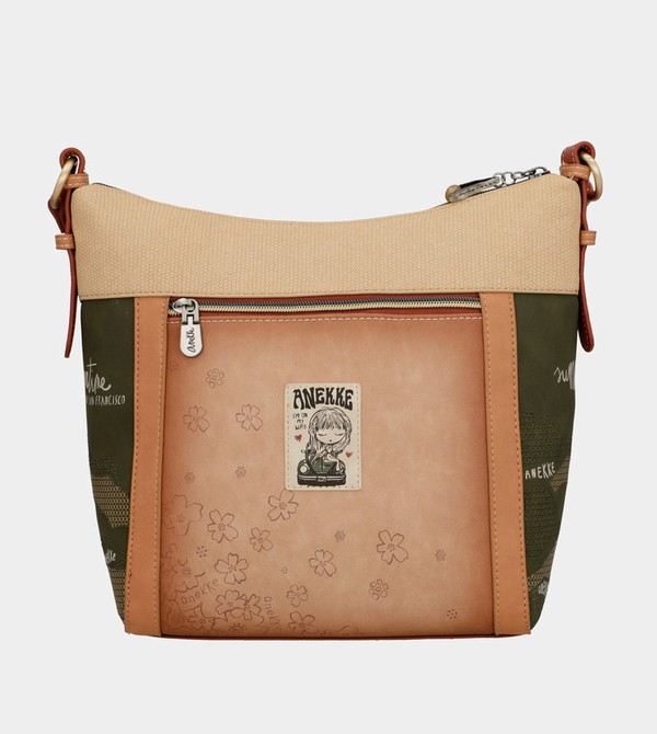 Anekke Flowers Large Crossbody Táska | HCFT25148