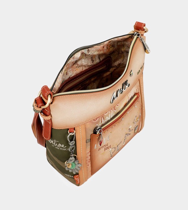 Anekke Flowers Large Crossbody Táska | HCFT25148
