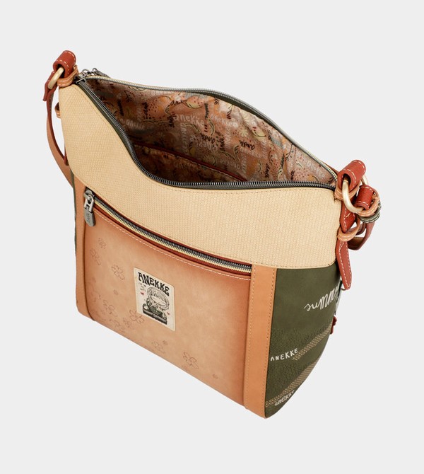Anekke Flowers Large Crossbody Táska | HCFT25148