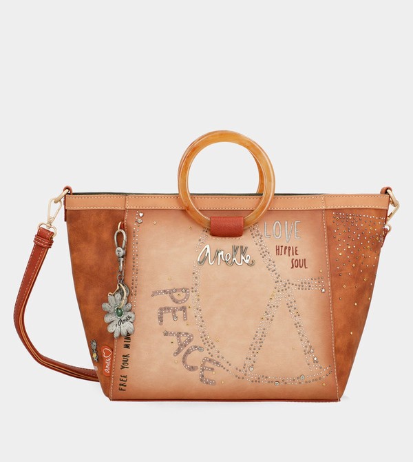 Anekke Flowers Rounds Crossbody Táska | EFWY04635