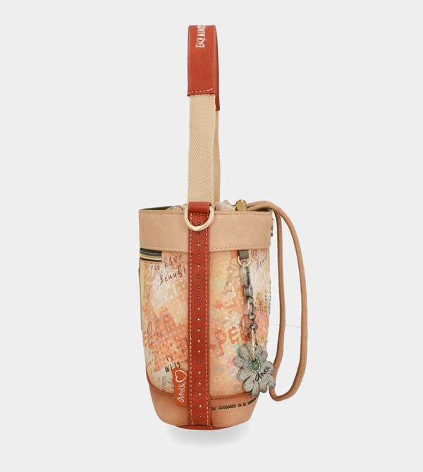 Anekke Flowers With Rope Closure Crossbody Táska | CQZD70264