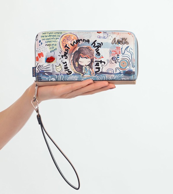 Anekke Fun & Music Zippered Pénztárca | EDVC17652