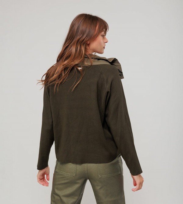 Anekke Green Quilted Kabát | GSFX03745