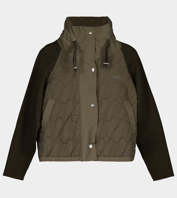 Anekke Green Quilted Kabát | GSFX03745