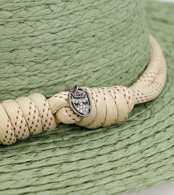 Anekke Green Raffia Kalap | CQEI31789