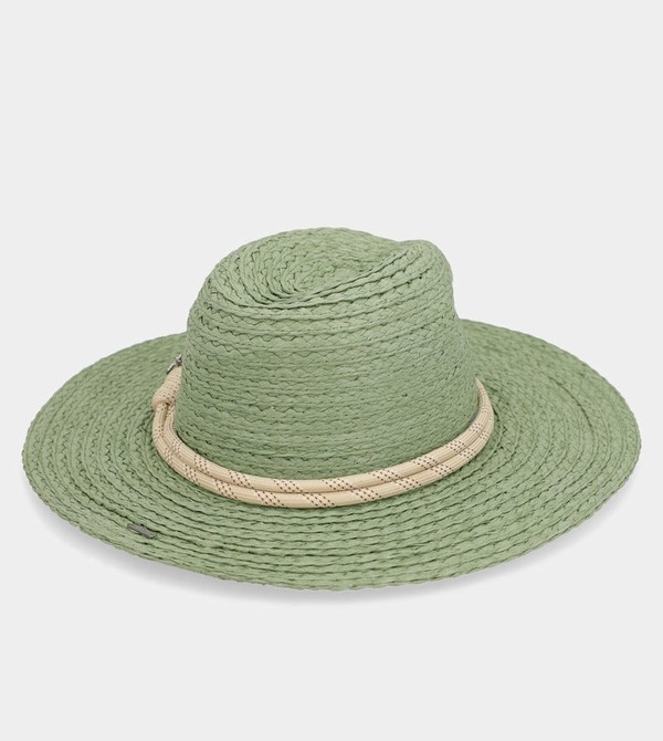 Anekke Green Raffia Kalap | CQEI31789