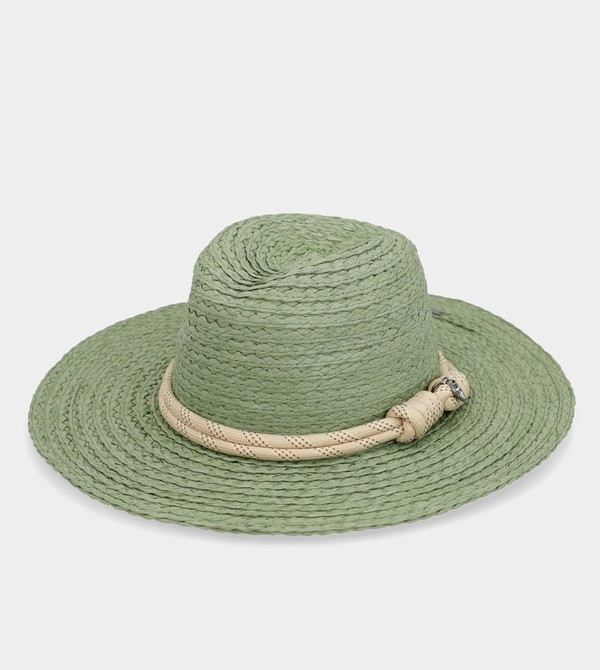 Anekke Green Raffia Kalap | CQEI31789