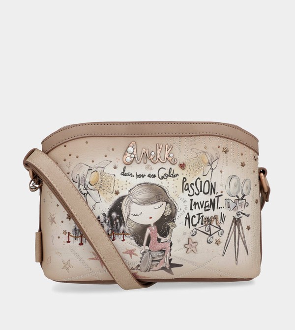 Anekke Hollywood 3-compartment Crossbody Táska | NEJL57489