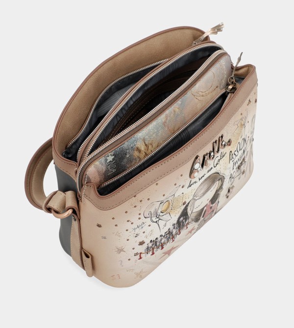 Anekke Hollywood 3-compartment Crossbody Táska | NEJL57489