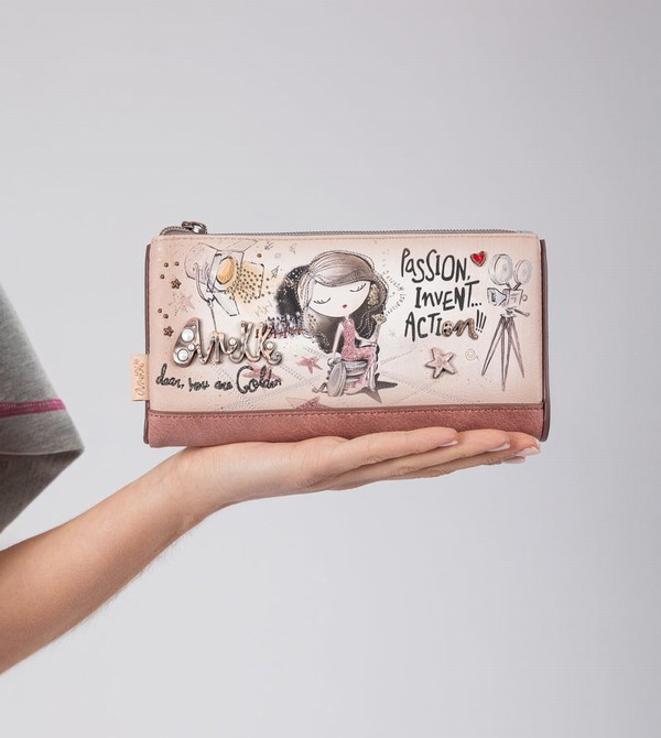 Anekke Hollywood Flexible Large Rfid Pénztárca | FLKG75413