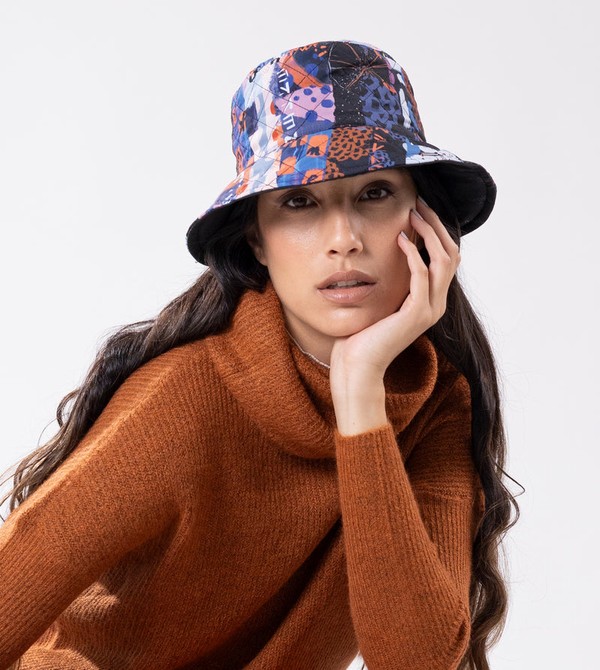 Anekke Kyomu Pattern Bucket Kalap | JWQV97218