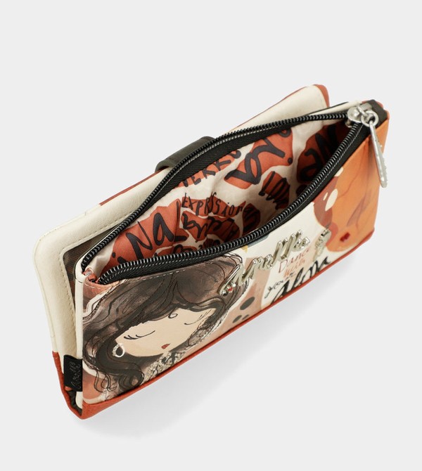 Anekke Large Flexible Rfid Alma Pénztárca | GCLD60321