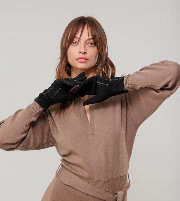Anekke Logo Black Kesztyű | SXUG81024