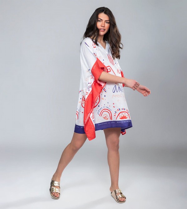 Anekke Magic Souls Print Kaftan Ruha | UCAY03265