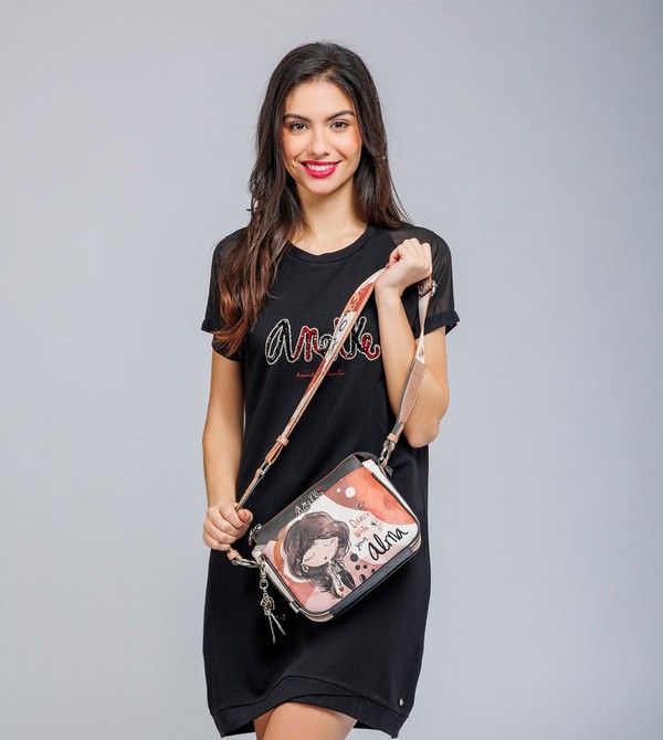 Anekke Medium With 3 Compartments Alma Crossbody Táska | LHGN39248