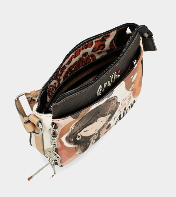 Anekke Medium With 3 Compartments Alma Crossbody Táska | LHGN39248